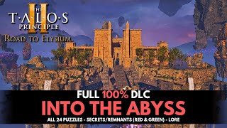 Talos Principle 2 Into the Abyss DLC 100 Walkthrough Guide All Puzzles Dreams amp Nightmares [upl. by Letniuq142]