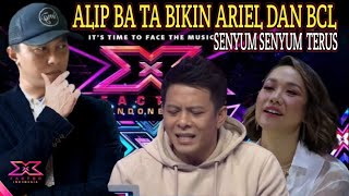 AKSI ALIP BA TA MENGGUNCANG X FACTOR INDONESIA 2021 [upl. by Ylrad]