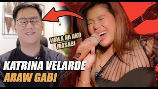 Katrina Velarde with Troy Laureta  “Araw Gabi” Performance Video  SINGER REACTION [upl. by Emile275]