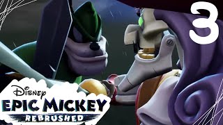 THE MADNESS INSUES  Epic Mickey Rebrushed  Part 3 [upl. by Nivac]