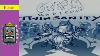 Crash Twinsanity  Bonus Video All Gem Bonuses [upl. by Lacram]