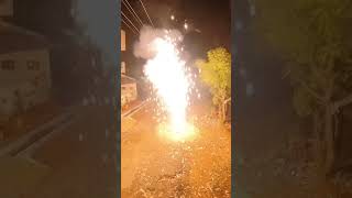 flowerpot flower fireworks firecracker diwali shortsviral [upl. by Assylem]