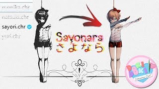 How to make Sayorichr sad song into Doki Doki LITerature Club [upl. by Akineg296]