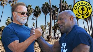 GOAT Bodybuilding Legends TRAIN TOGETHER  Arnold Schwarzenegger amp Ronnie Coleman [upl. by Arabrab693]