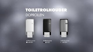 QUARTZLINE  TOILETROLHOUDER  DOPROLLEN [upl. by Assyl]