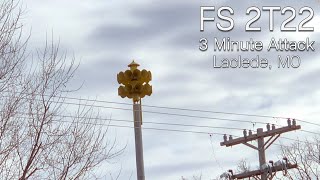 FS 2T22 Siren Test 3 Minute Attack  Laclede MO [upl. by Lehcem382]