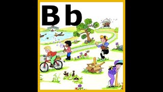 LEARN THE LETTER b SOUND WITH JOLLY PHONICS ACTIONS  Learn to read  Jolly Phonics [upl. by Plath]