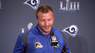 Rams coach Sean McVay talks about his mom [upl. by Ahsas749]