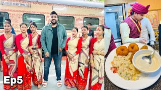 Deluxe Luxurious Train se Arunachal Pradesh aagaye  Indian Railways 5star Restaurant 😀￼ [upl. by Leafar793]