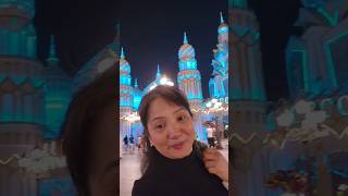 Swinging Through the Magical Gates of Dubai Global Village 2024  4K Night Walk Adventure [upl. by Wilhide270]