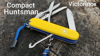 Victorinox  Compact Huntsman mod with G10 liners [upl. by Coleman]