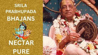 Srila Prabhupada Bhajan  Nectar Pure harekrishna mahamantra srilaprabhupada [upl. by Enitsud]