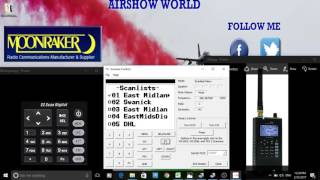 Whistler Scanners  Exploring The Menus  AIRSHOW WORLD [upl. by Roselani479]