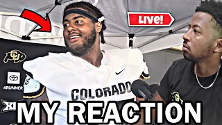 Reacting To 5 star OL Jordan Seaton Interview amp More FALL CAMP TALK [upl. by Lenoj843]