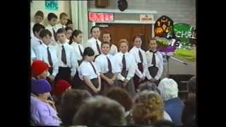 Huyton Christmas 1996  St Columbas school play [upl. by Ameg]