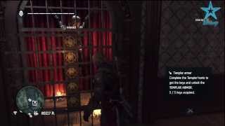 Assassins Creed Black Flag  Best Armor  Unlocking The Templar Armor HD [upl. by Nosirb]