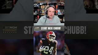 Are YOU joining the Chubb Club nfl nickchubb football fantasyfootball clevelandbrowns [upl. by Cassey854]