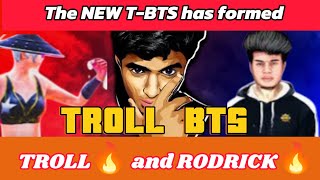 TROLL BTS TBTS has Formed 🔥  Troll  Rodrick madan bgmi livestream btswar bts [upl. by Revkah12]