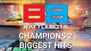 Battlebots Champions Season 2 Biggest Hits [upl. by Ahsykal]