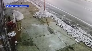 Man Steals Snowblower From Aldermans Office In Englewood [upl. by Falk]