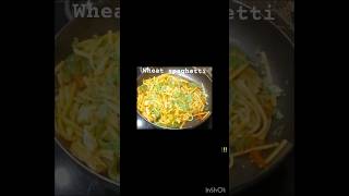 Healthy whole wheat spaghetti pasta for kids lunchbox Rubys kitchen India shorts [upl. by Arny778]