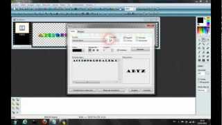 Tutorial Texto en 3D con Photofiltre studio X por kiketrucker [upl. by Aserehc]