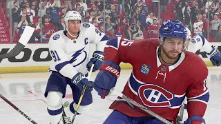 Tampa Bay Lightning vs Montreal Canadiens  NHL Today 11723 Full Game Highlights  NHL 24 Sim [upl. by Jaynes]