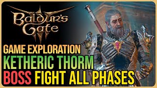 Ketheric Thorm Fight Baldurs Gate 3 [upl. by Roderigo]