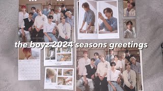 the boyz 2024 seasons greetings unboxing 🥣 [upl. by Aylmer]