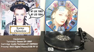 Full song Culture Club  Karma Chameleon 1983  Lyrics [upl. by Garrot]