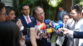 Declaración a medios del Presidente Gustavo Petro Ciudad de Guatemala 15 de enero de 2024 [upl. by Dubenko]