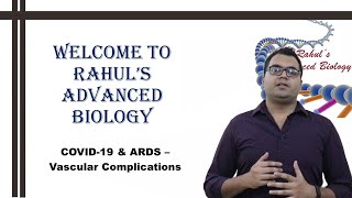 SARSCoV2 and ARDS  Vascular Complications [upl. by Ahsenid]