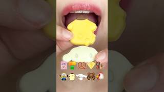 asmr EMOJI FOOD eating soundssped up asmr ROSE asmr​ eating​ mukbang​asmr​ eating​ mukbang​ [upl. by Kier]