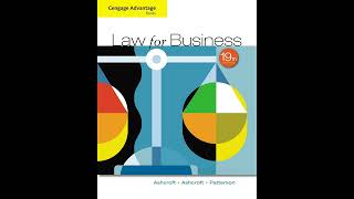 Cengage Advantage Books Law for Business [upl. by Eniger]