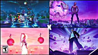 Fortnite Best Concerts Marshmello  Travis Scott  Ariana Grande  Eminem [upl. by Ramso]