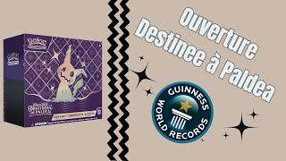 ✨Ouverture Etb Destinée à Paldea✨Record du monde de hits [upl. by Alled]