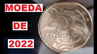 A NOVA MOEDA DE 25 CENTAVOS [upl. by Fahey928]