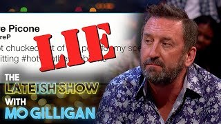 Lee Mack Guesses True Or False Tweets  The Lateish Show With Mo Gilligan [upl. by Nanyt]