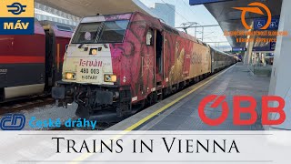 Trains in Vienna 29012024 [upl. by Frodin]