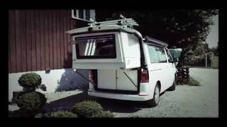 VW T6 with biiig  Doubleback  conversion CustomCampers wwwcustomcamperscom [upl. by Nahtanha]