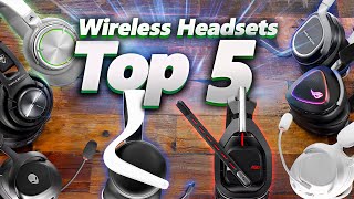 Top 5 Wireless Gaming Headsets of 2024 [upl. by Ettessil307]