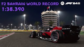 F1 24  F2 BAHRAIN WORLD RECORD  Setup  138390  KARL24 [upl. by Nolrac628]