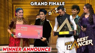 Winner Announce of India Best Dancer Season 4 Today Episode  IBD Season 4 Grand Finale Episode [upl. by Townie]