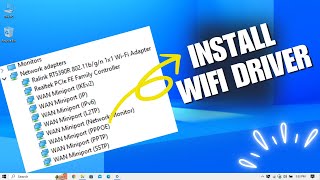 How to Install Any Wifi Driver on Windows 101181 HpDell [upl. by Barthel]