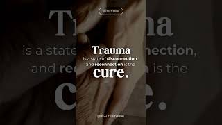 Trauma is a state of disconnection [upl. by Albrecht]