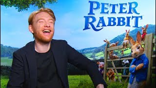 Domhnall Gleeson Wouldnt want a pet rabbit [upl. by Neiluj]