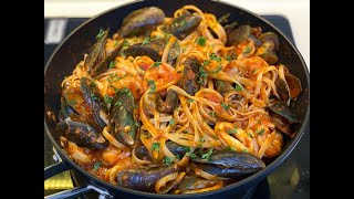 SEAFOOD MARINARA PASTA [upl. by Teeniv536]