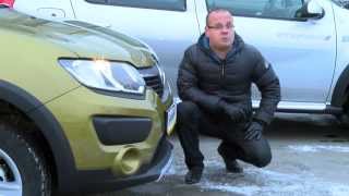 Первый обзор нового Renault Sandero Stepway 2014 2015 [upl. by Ronaele]