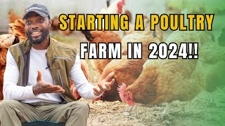 STARTING A POULTRY FARM AS A BUSINESS IN AFRICA Most Important Things To Consider [upl. by Armilda]