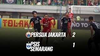 Pekan 18 Cuplikan Pertandingan Persija Jakarta vs PSIS Semarang 15 September 2019 [upl. by Mulloy]